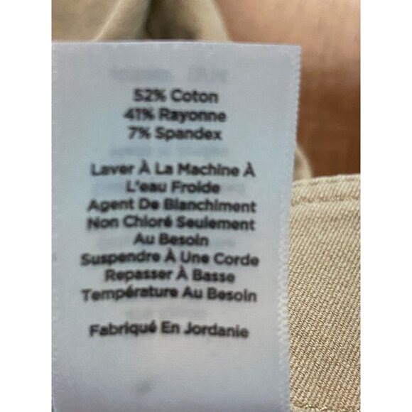 Talbots Signature Women's Pants Size 10 Beige Comfortable & Stylish Everyday W - Picture 12 of 16